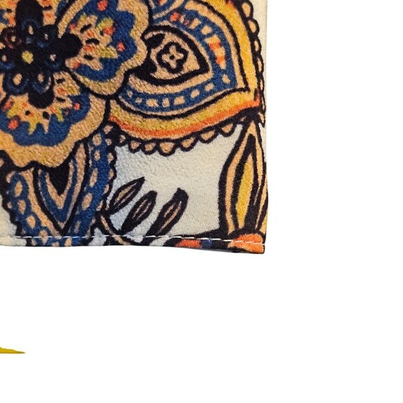 Free People Paisley Drape Halter Crop Top Boho Festival Summer Style Size XS - Picture 10 of 13